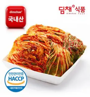 딤채 김치 포기김치 100% 국산 '특허유산균첨가 식품안전관리인증', 5kg, 1개