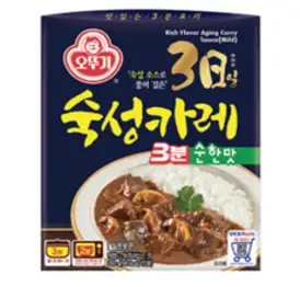 오뚜기 3일 숙성카레 3분 순한맛, 200g, 6개